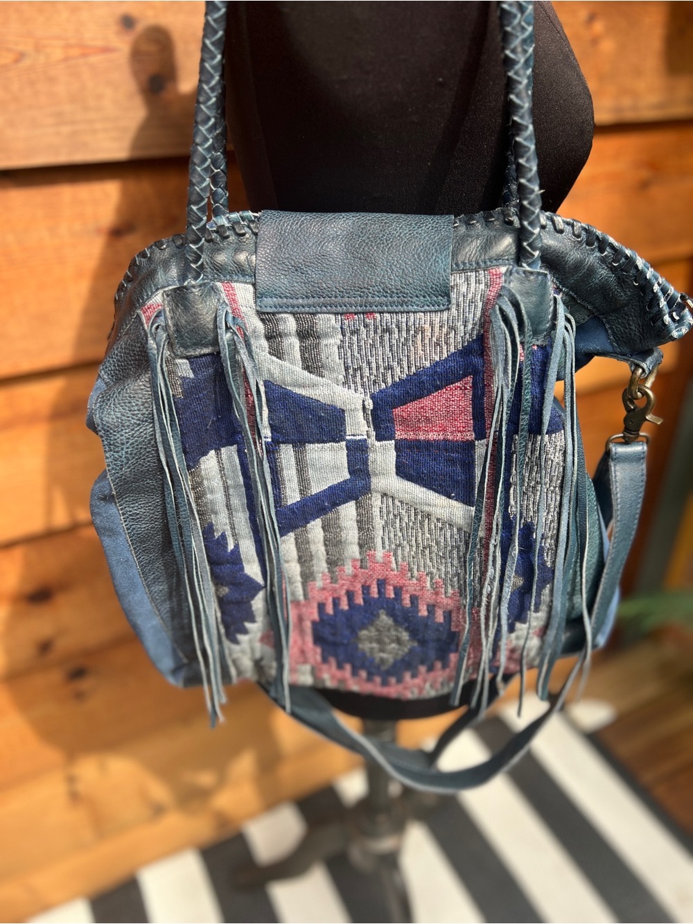 Free People Rare Emotions Canyon Land Boho Fringe bag - Picture 3 of 7